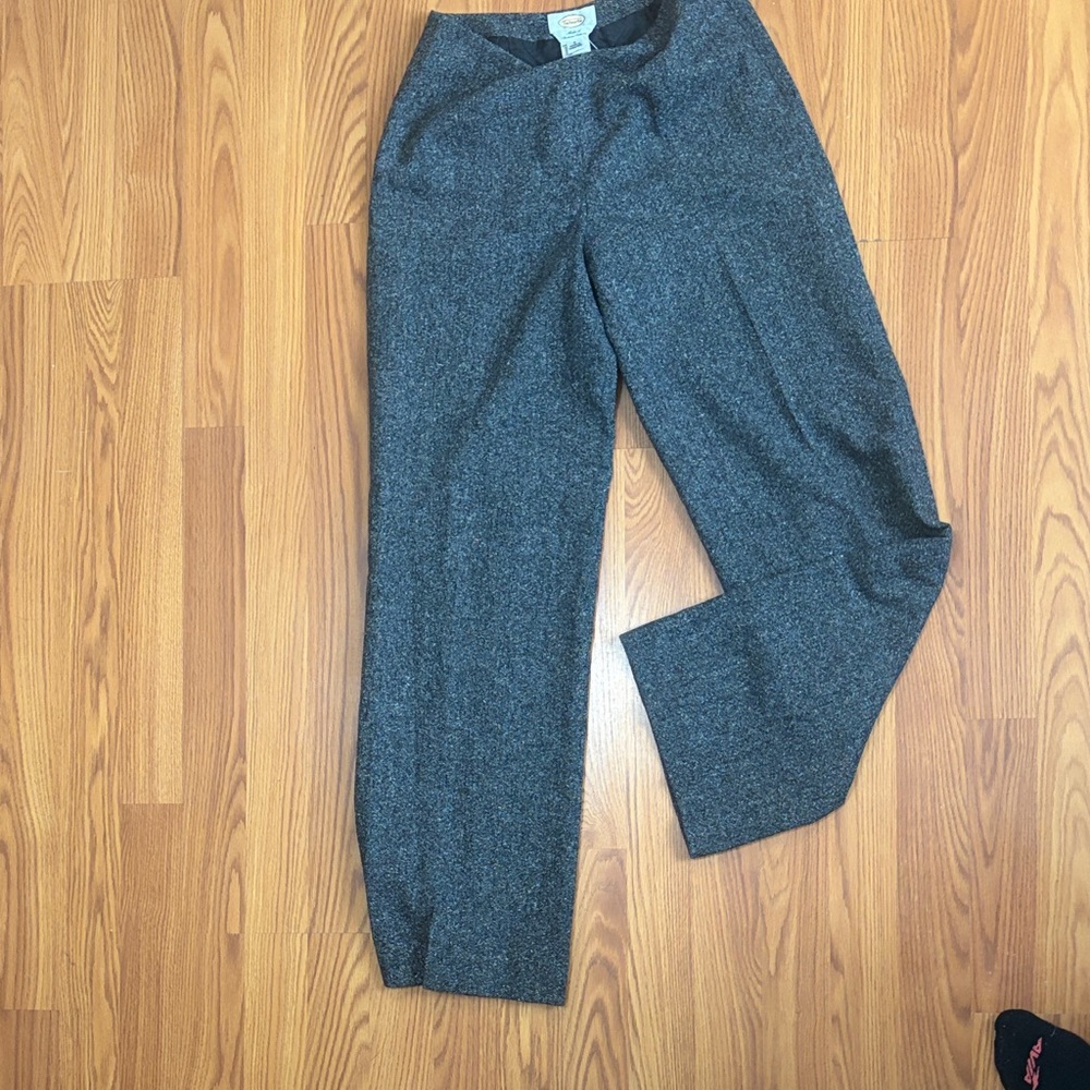 Talbots Gray Tweed Pants